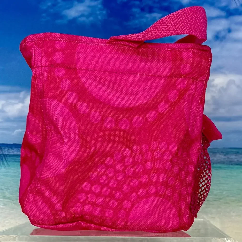 Thirty-One Littles Carry-All Caddy - Pink Circle Spirals